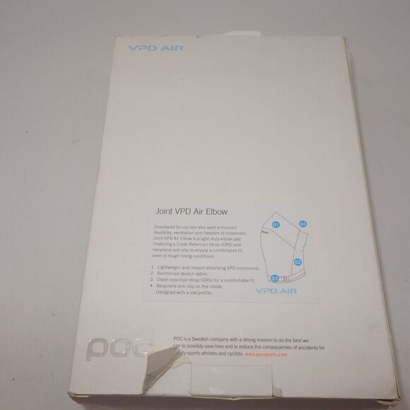 NEW POC Joint VPD Air Elbow Protection Pads Biking Lightweight Armor Size Small - Picture 4 of 9